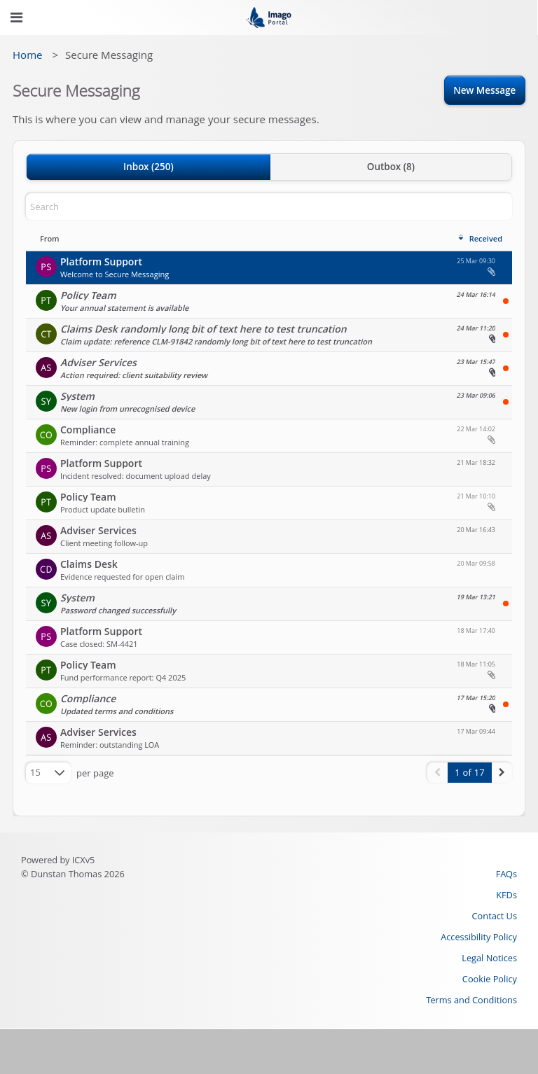 SecureMessaging > 01 Main view